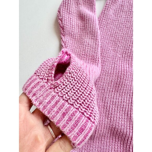 Girls' IVIVVA To The Moon And Back Purple Knit Hooded Cardigan Sweater, Size 14 - Picture 5 of 11